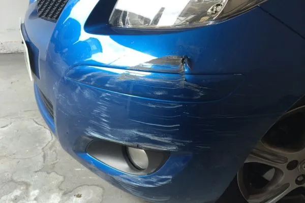 Front bumper repair